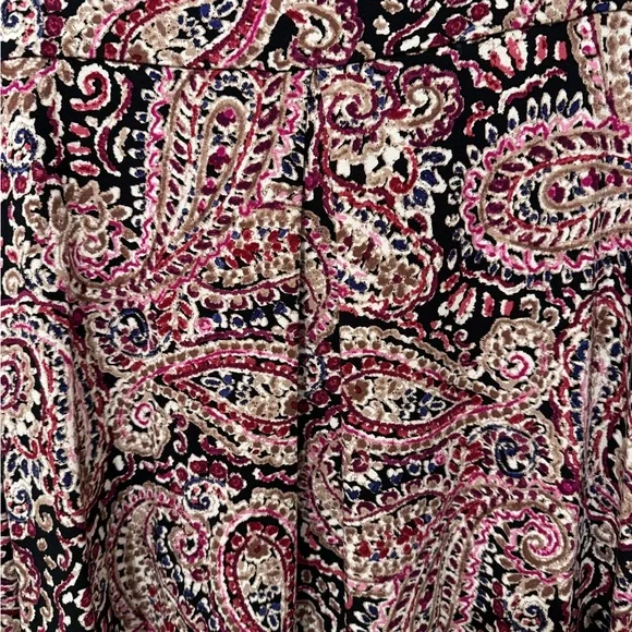 J Jill Paisley 3/4” Sleeve dress - Picture 3 of 6